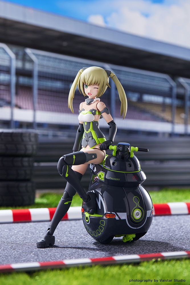 Frame Arms Girl - Innocentia (Racer) & Noseru (Racing Specs Ver.) *Clearance